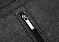 15" Waterproof Embroidery Felt Laptop Sleeve Case With Zipper Pockets