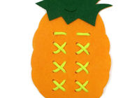 Handmade 23*13cm Pineapple Laces Children'S Educational Toys